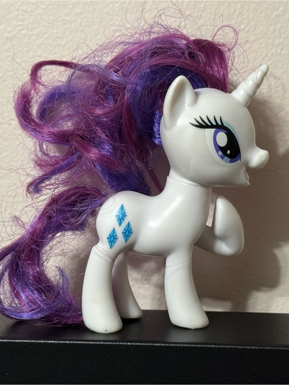 ๐4/$35- My Little Pony Rarity Unicorn Figure 2016 Hasbro Friendship Is Magic